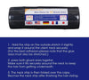 Disposable Barber Neck Strips Roll 100 Pieces Adjustable Adhesive Closure — White Black Multi Colour