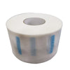 Disposable Barber Neck Strips Roll 100 Pieces Adjustable Adhesive Closure — White Black Multi Colour