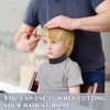 Disposable Black Barber Neck Strips Roll — Stretchy Neck Paper for Hair Cutting