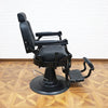 Hydraulic Barber Chair Black | 360° Rotating Reclining Salon Chair | Synthetic Leather