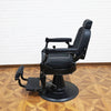 Hydraulic Barber Chair Black | 360° Rotating Reclining Salon Chair | Synthetic Leather