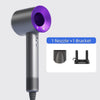 Leafless Hair Dryer Negative Ion | Bladeless Wall Mount Salon Dryer | Ceramic Infrared 1800W
