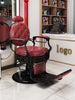 Modern Barber Chair Nordic Minimalist Design Hydraulic Reclining Salon Chair