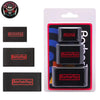 Non Slip Barber Clipper Grip Bands Silicone Sleeve Set — 3 Pieces
