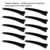 Plastic Duck Bill Edge Clips Hair Sectioning Clips 8cm — 10 Piece Set