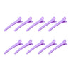 Plastic Duck Bill Edge Clips Hair Sectioning Clips 8cm — 10 Piece Set