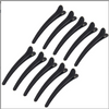 Plastic Duck Bill Edge Clips Hair Sectioning Clips 8cm — 10 Piece Set
