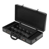 Portable Barber Tool Box Large Capacity | Metal Combination Lock Hair Kit Organiser | Professional Hairdressing Case 40x31x16cm