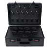 Portable Barber Tool Box Large Capacity | Metal Combination Lock Hair Kit Organiser | Professional Hairdressing Case 40x31x16cm