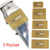 Professional Barber Clipper Grip Bands Non Slip Clipper Sleeve Set — 5 Pieces