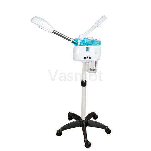 Professional Facial Steamer Hot Mist Ozone Sprayer 100W | 360° Spray Head Aromatherapy | Floor Standing Salon Steamer