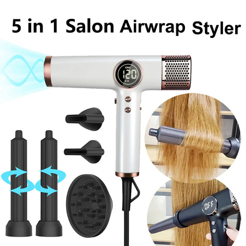 Professional Hair Dryer 1800W Brushless | Negative Ion Blow Dryer | 110000RPM Salon Dryer