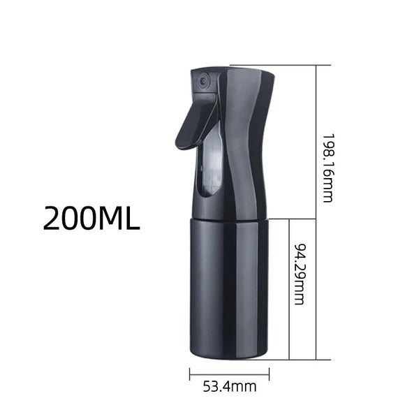 Professional Hairdressing Fine Mist Spray Bottle — 200ml and 300ml White and Black