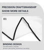Professional Waterproof Barber Cape 140x160cm | Silicone Collar Anti-Static Hairdressing Cloth | Black White Salon Cape