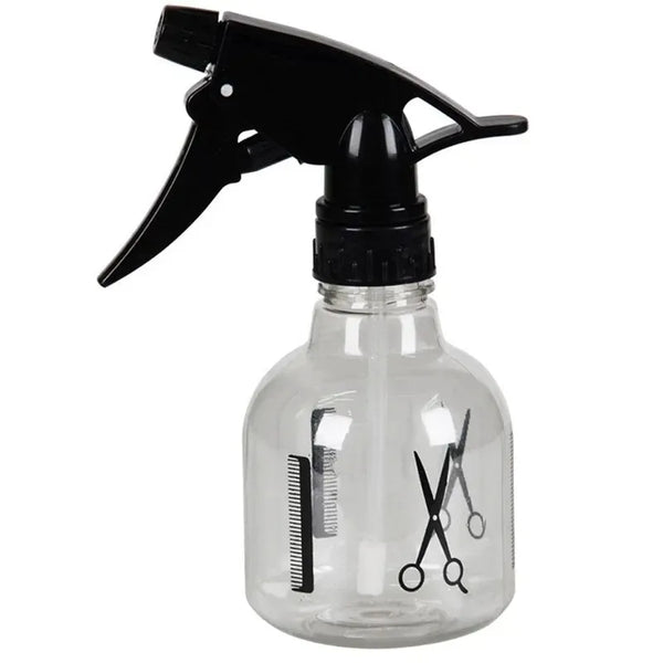 Transparent Trigger Spray Bottle 250ml — Barber and Salon Hair Water Sprayer