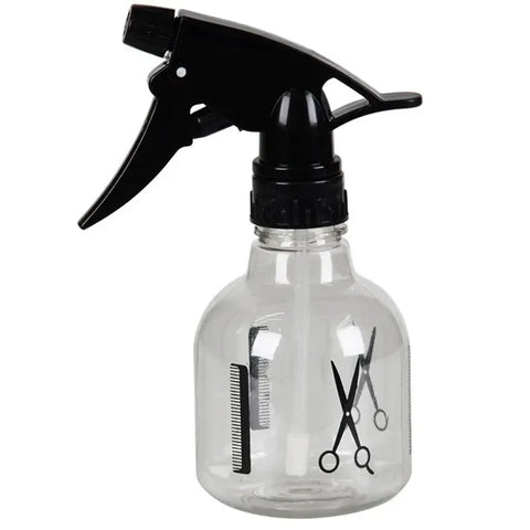 Transparent Trigger Spray Bottle 250ml — Barber and Salon Hair Water Sprayer