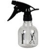 Transparent Trigger Spray Bottle 250ml — Barber and Salon Hair Water Sprayer