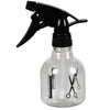 Transparent Trigger Spray Bottle 250ml — Barber and Salon Hair Water Sprayer