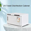 UV Towel Warmer Cabinet 16L | LCD Display UV Steriliser and Heater | Countertop Salon Disinfection Cabinet
