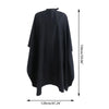 Waterproof Haircut Cape Apron Custom Logo | Non-Woven Salon Cutting Cape | Black White Barber Cape