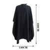 Waterproof Haircut Cape Apron Custom Logo | Non-Woven Salon Cutting Cape | Black White Barber Cape